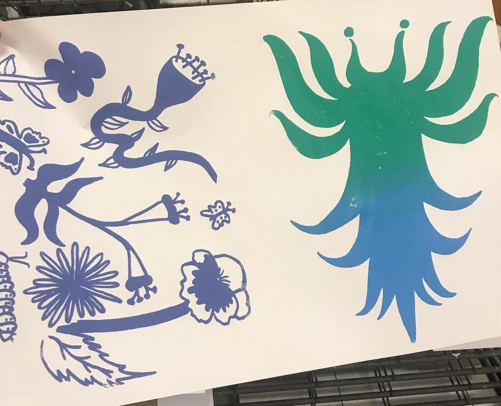 screenprint experiments (2022)
