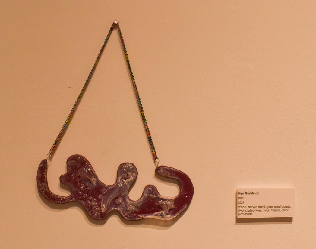 goo (2021), in the 2022 warren wilson college student juried art show